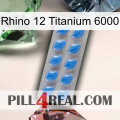 Rhino 12 Titanium 6000 22